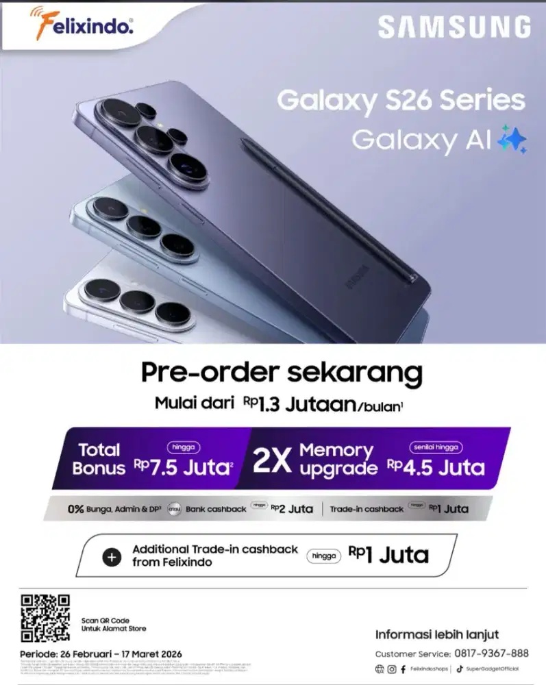 PRE-ORDER GALAXY S26 Series