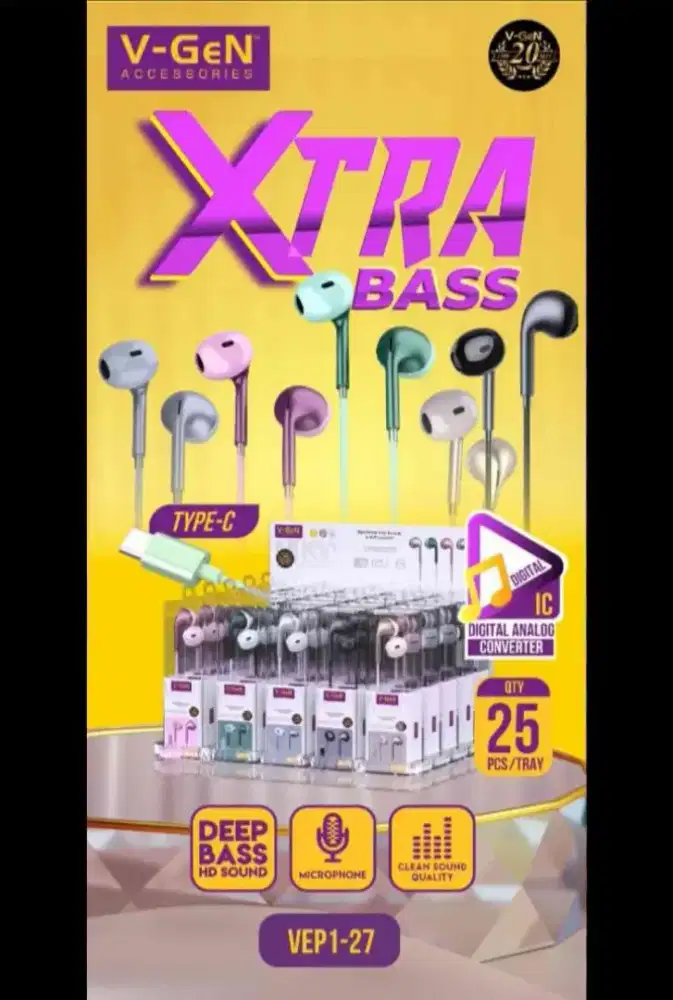 V-Gen headset type-c