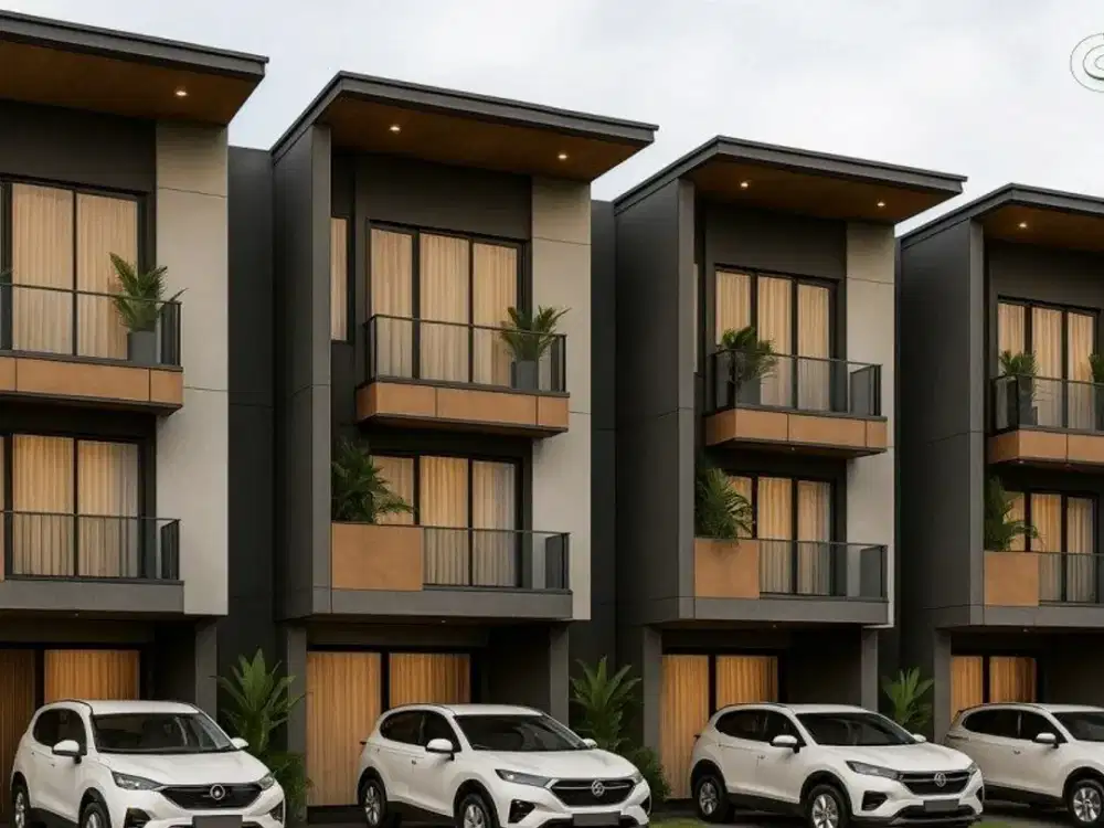 Rumah Premium 3 Lantai Bata Merah SHM Bebas Banjir Pondok Kelapa