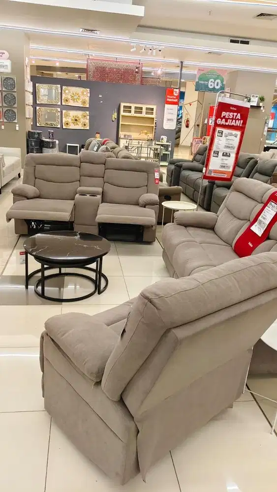 Laurel sofaset reclliner