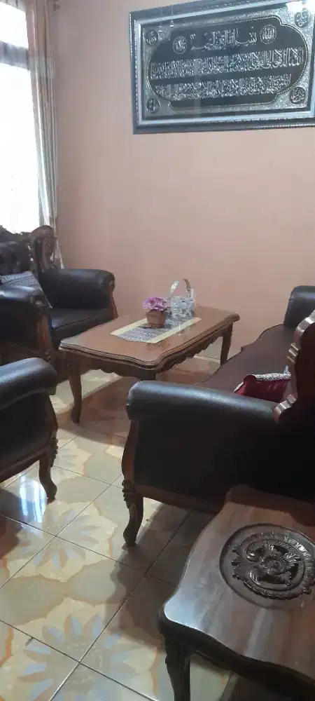 Kursi tamu kayu jati