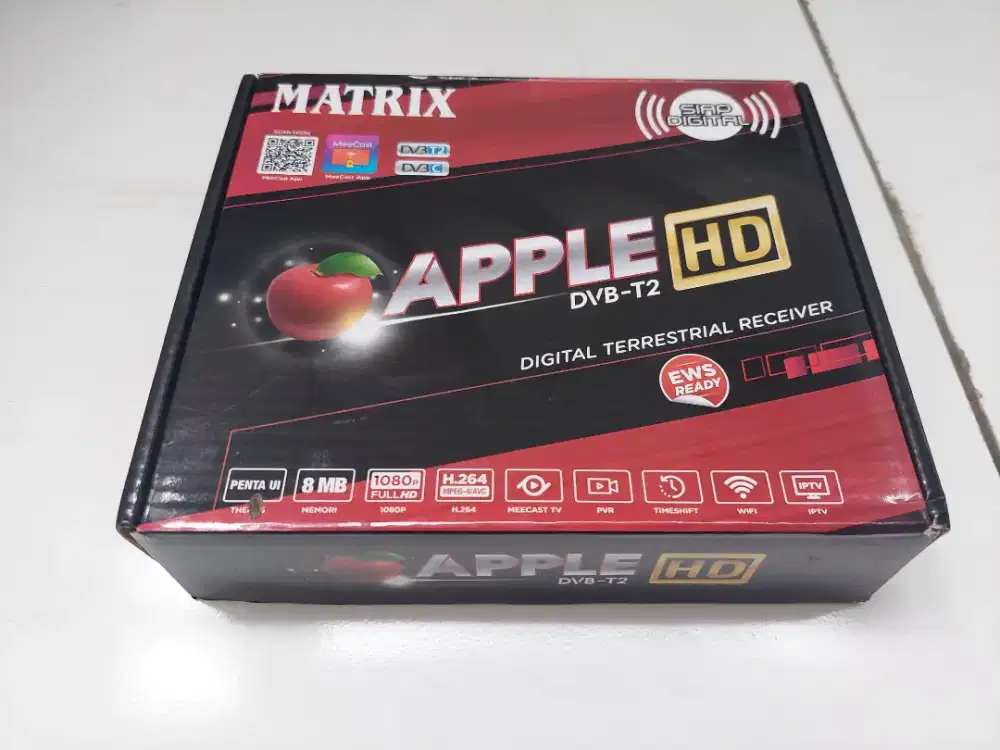 Set top box matrix merah