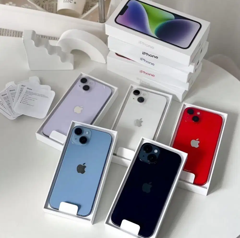 ready stock iphone 14 128 free charge original apple new ibox 12 bulan