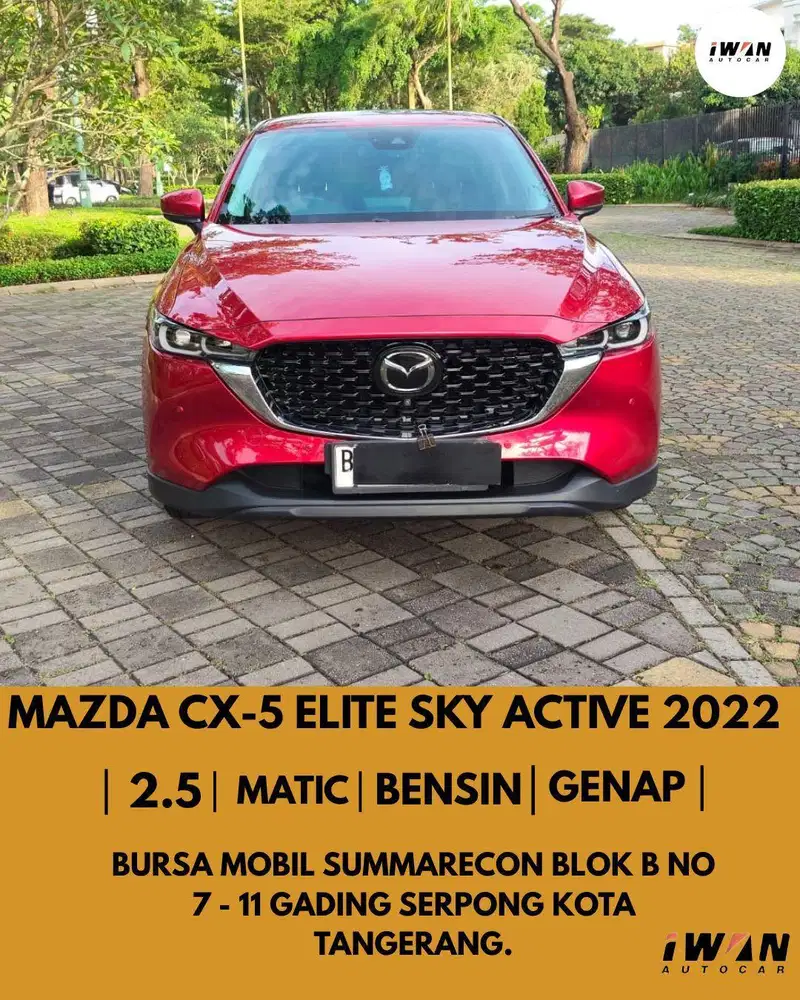 MAZDA CX5 ELITE 2.5 SKYACTIVE AT 2022