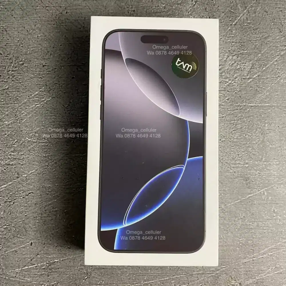 Iphone 16 promax 256gb ibox new segel