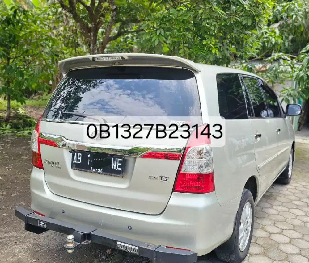INNOVA M/T SILVER 2011