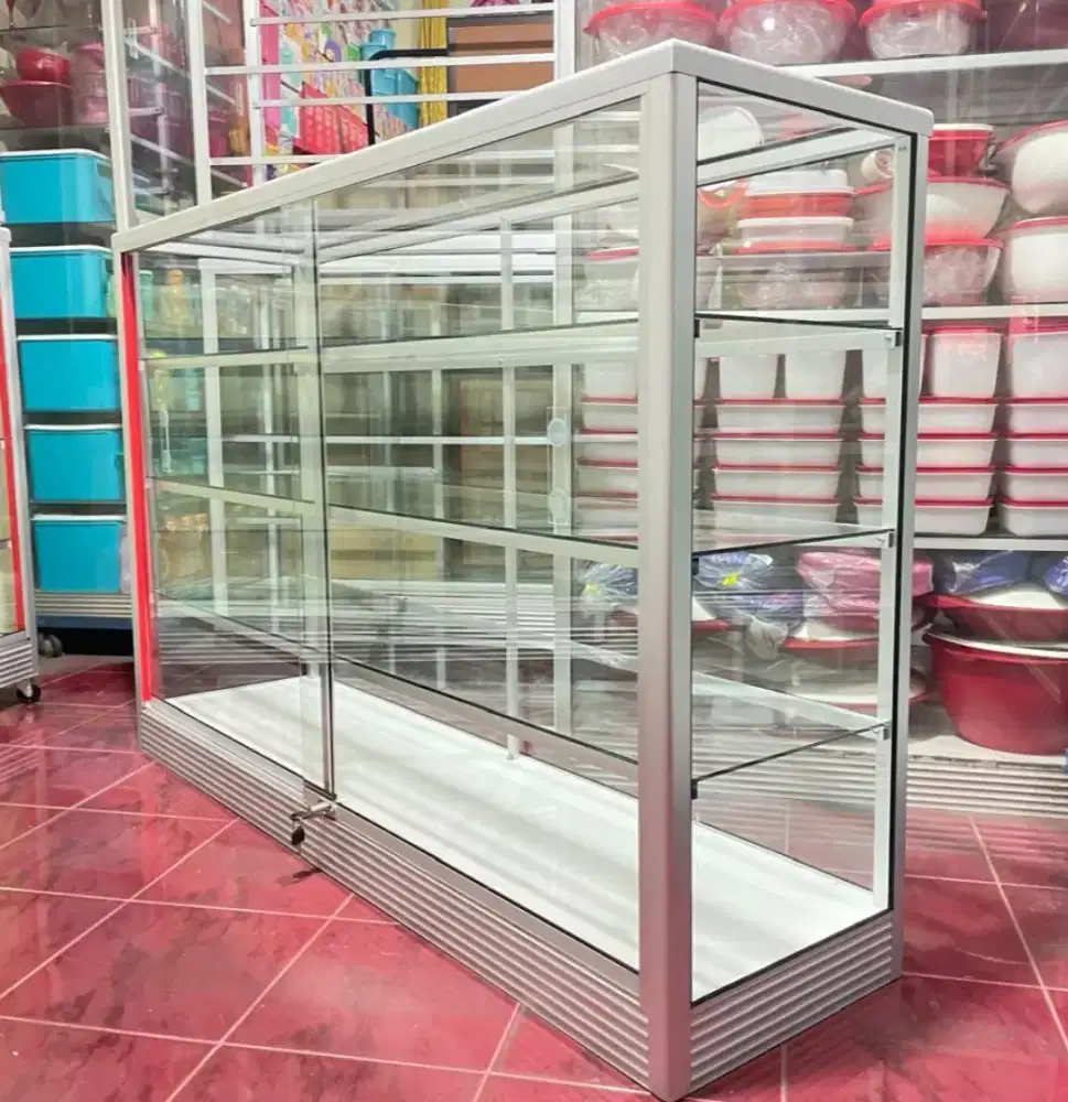 Etalase 1,5 Meter × 1 Meter Buat Toko,Warung