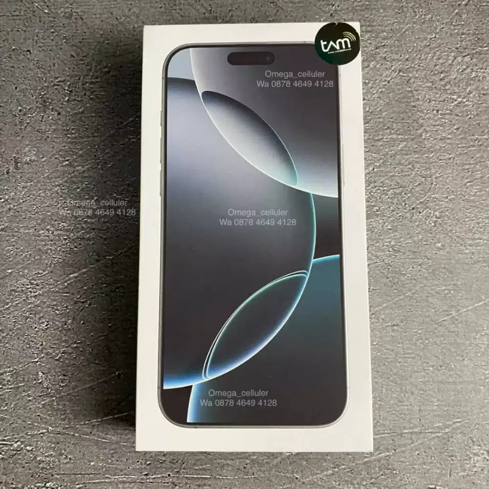 iPhone 16 promax 256gb ibox new segel