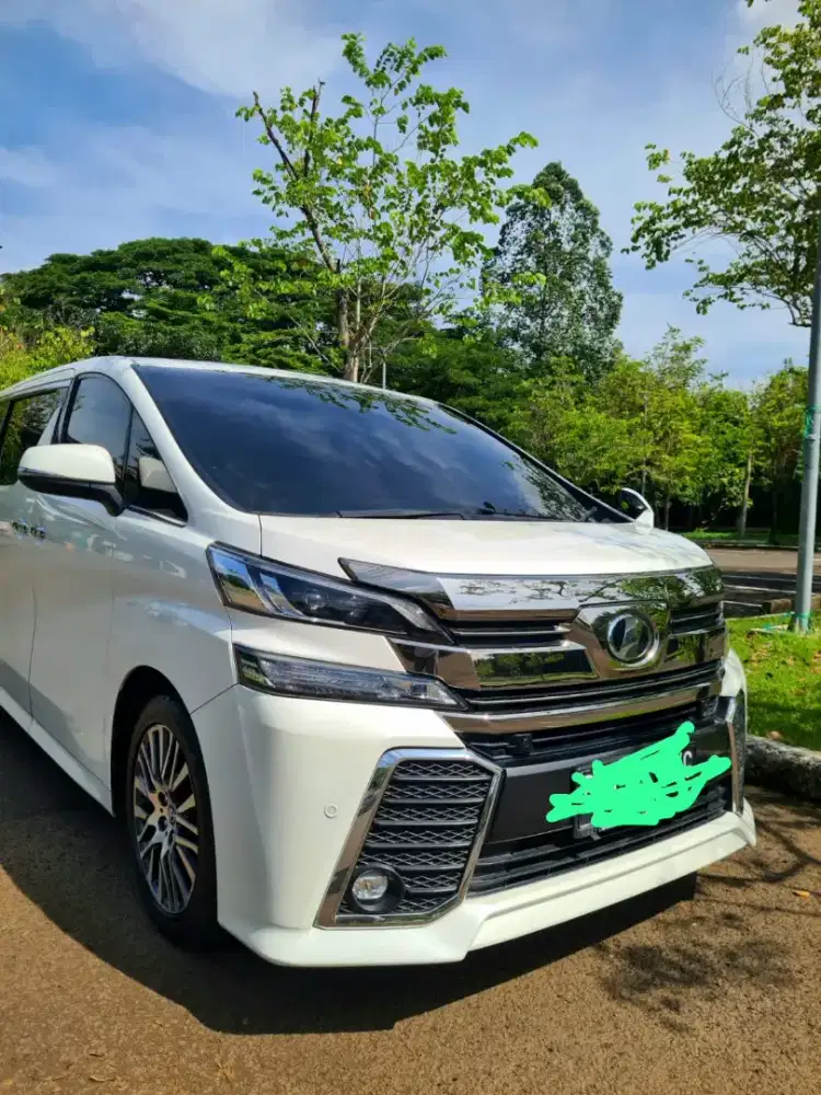 Toyota Vellfire 2.5 ZG CBU AT White NIK 2015