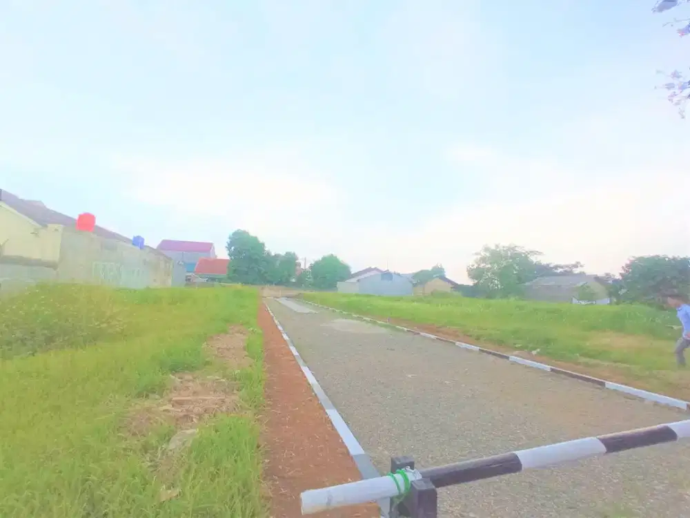 Row Jalan 5 Meter, Kavling Siap Balik Nama Dekat Stasiun Cilebut