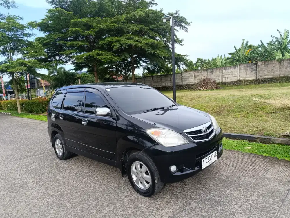 Toyota Avanza G 2007 manual