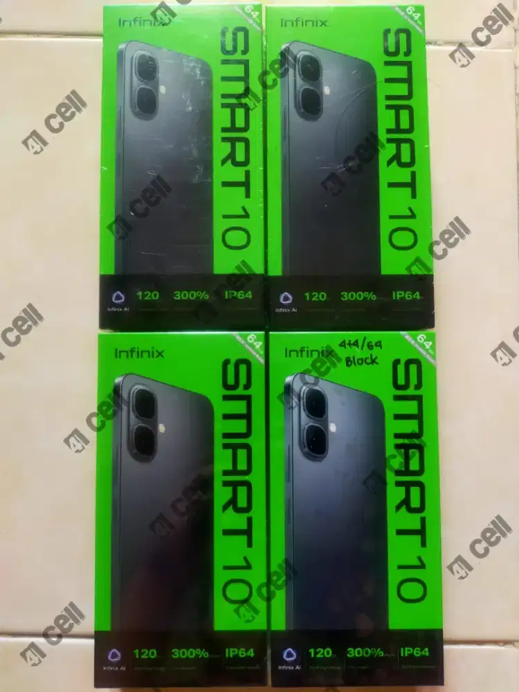 Infinix smart 10 ram 4+4/64 100% baru Termurah
