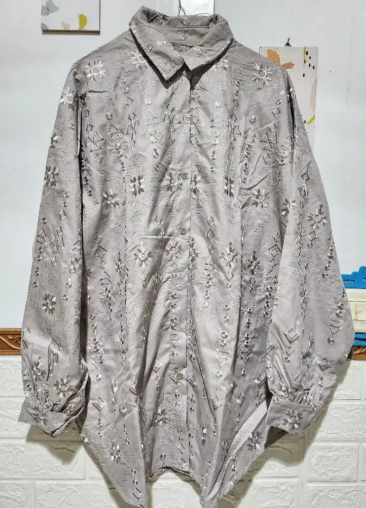 Oversize grecelyn grey