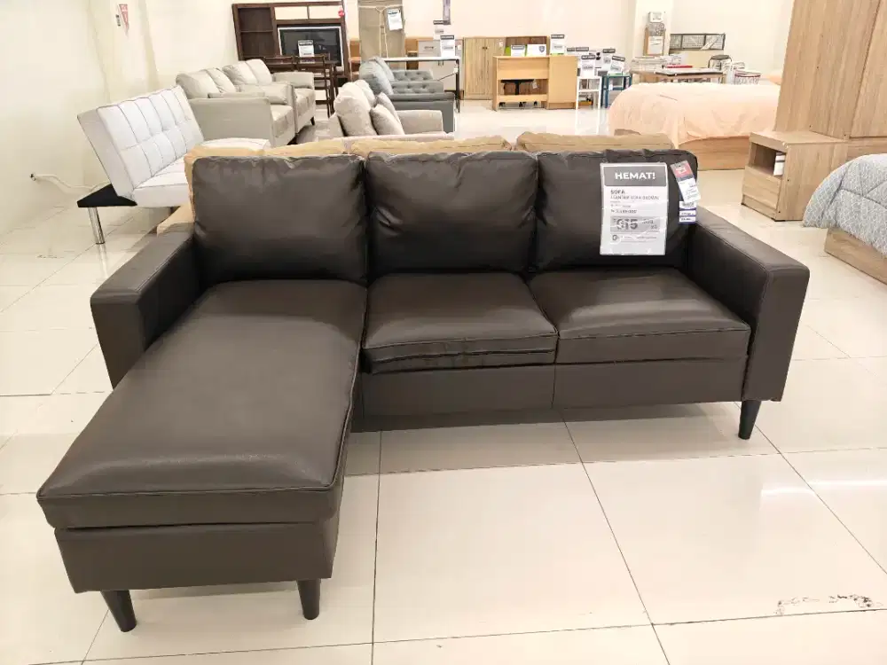 Sofa L murah meriah