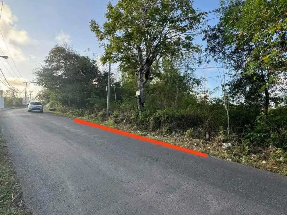 Tanah MURAH Jl Utama Dharmawangsa Deretan Pepito Express Kutuh