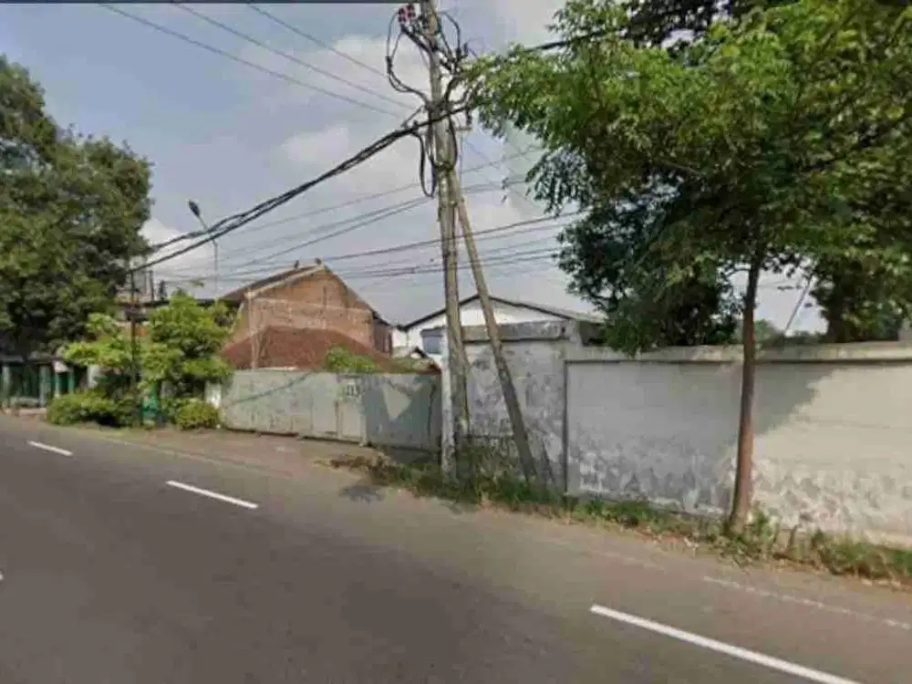 Jual Lahan Strategis Raya Taman Sidoarjo Nol Jalan Raya Double Way Luas 5.800m2