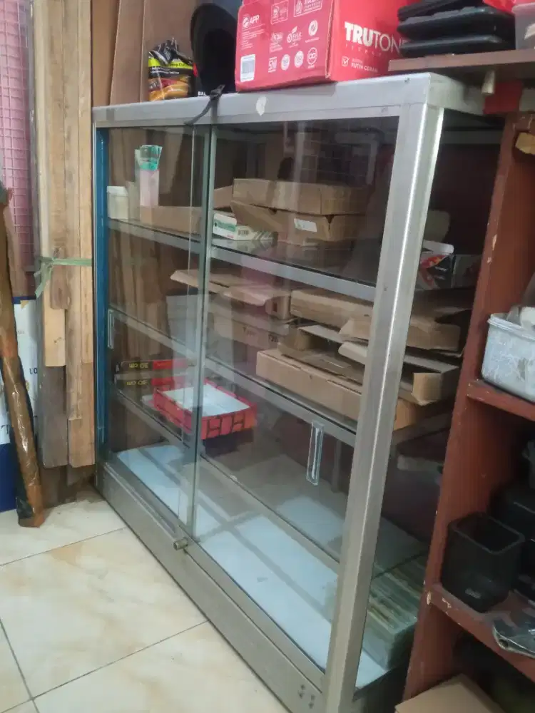 Jual etalase 1m, 4 susun