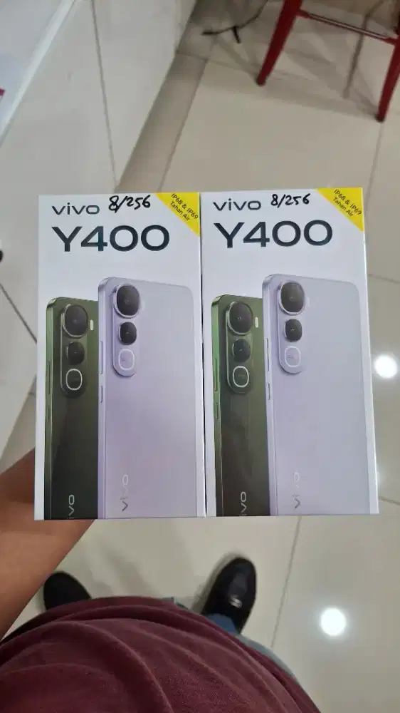 NEW VIVO Y400 SERIES. LAYAR AMOLED 120Hz. SEGEL GARANSI RESMI