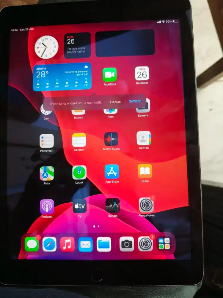 Ipad Air 2 64Gb wifi cell lngkp no minus orian TT ho bisa