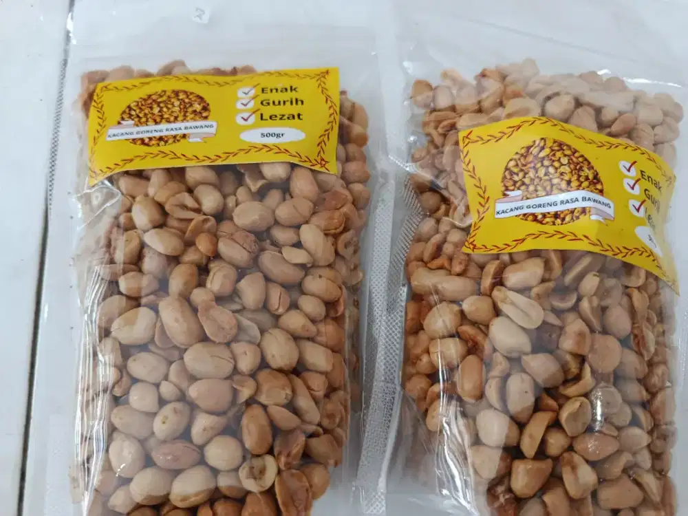 Kacang goreng rasa bawang 500gram