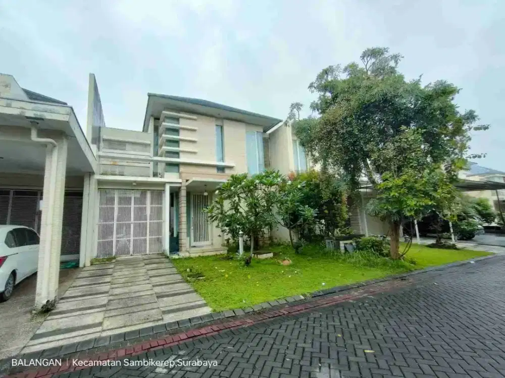 lelang perum pakuwon indah cluster the mansion surabaya barat