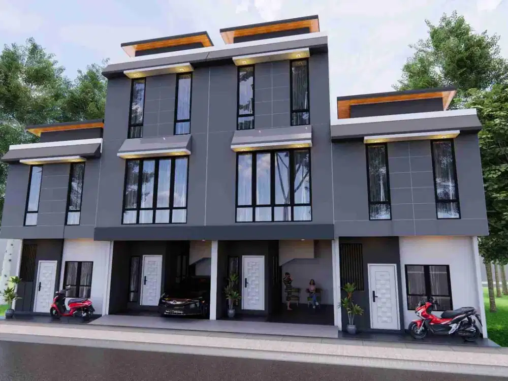 Di jual rumah 2 lantai   di cempaka putih tengah Jakarta  pusat