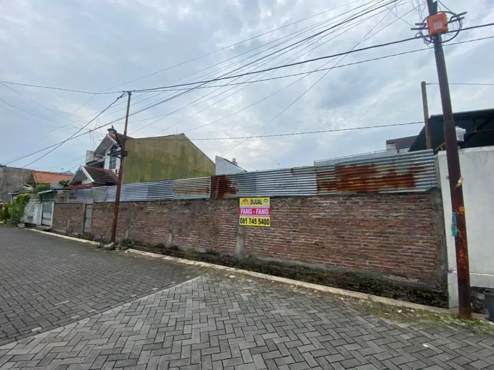 Dijual Tanah Lokasi Bebas Banjir Di Jl. Singa Utara Dalam Semarang