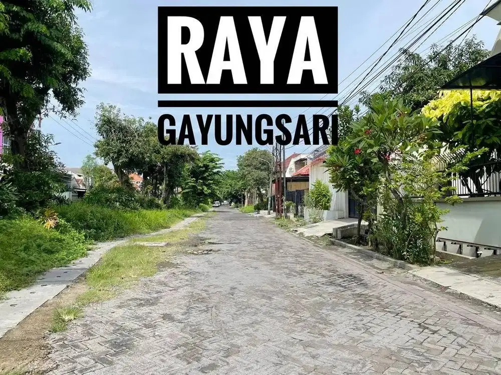 Tnh (12x25) SHM di Raya Gayungsari
