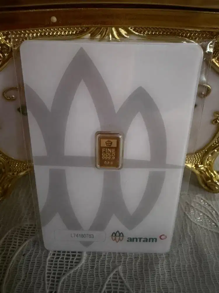 Logam Mulia Antam 0.5 gram 2026 Certieye