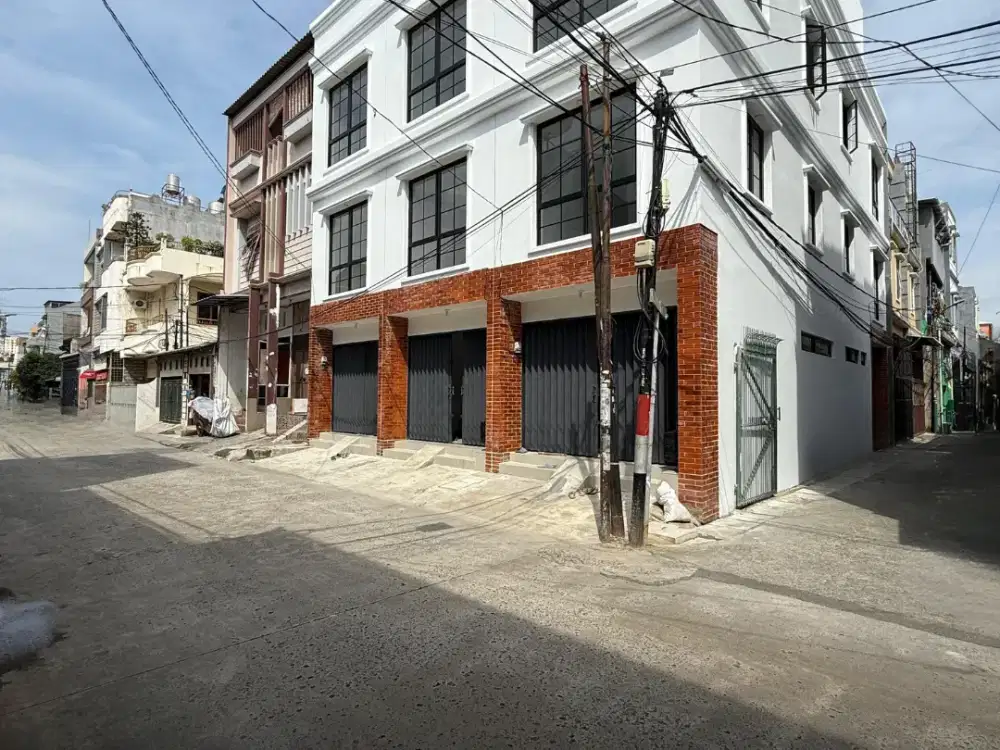 RUKO 4 LANTAI PADEMANGAN RAYA  READY 4 UNIT RUKO BRAND NEW DEKAT JI EXPO KEMAYORAN