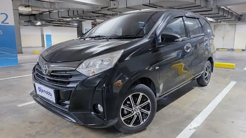 DP MURAH Toyota Calya 1.2 G Bensin-MT 2022 Hitam CUZPB