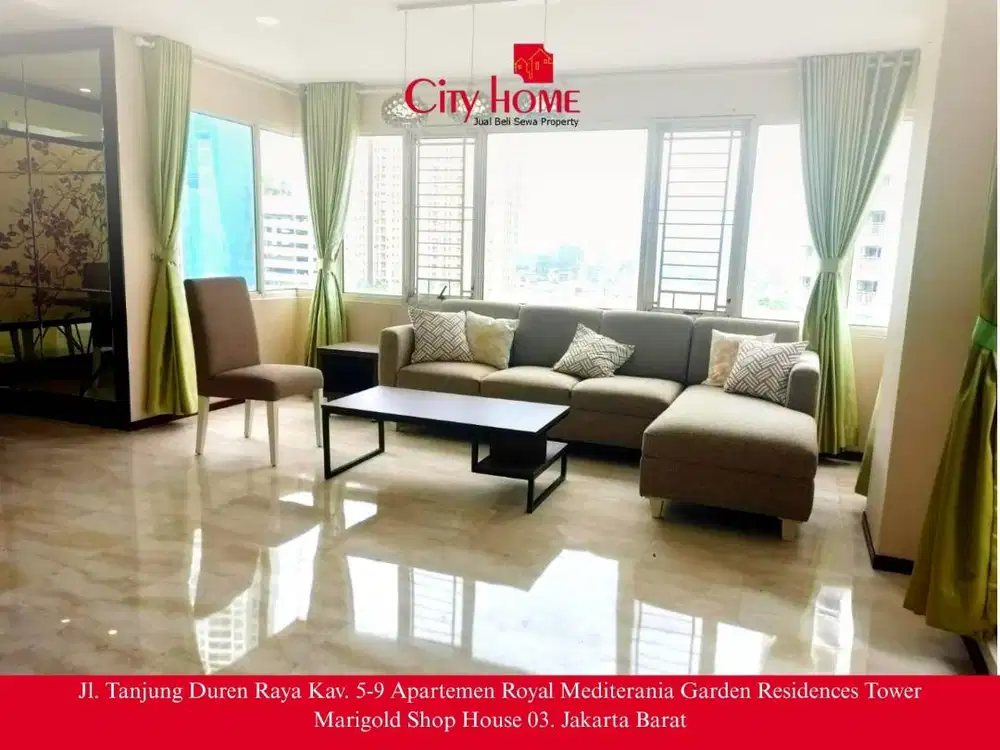 Sewa Apartemen Royal Mediterania Garden Residences - Hunian Luas