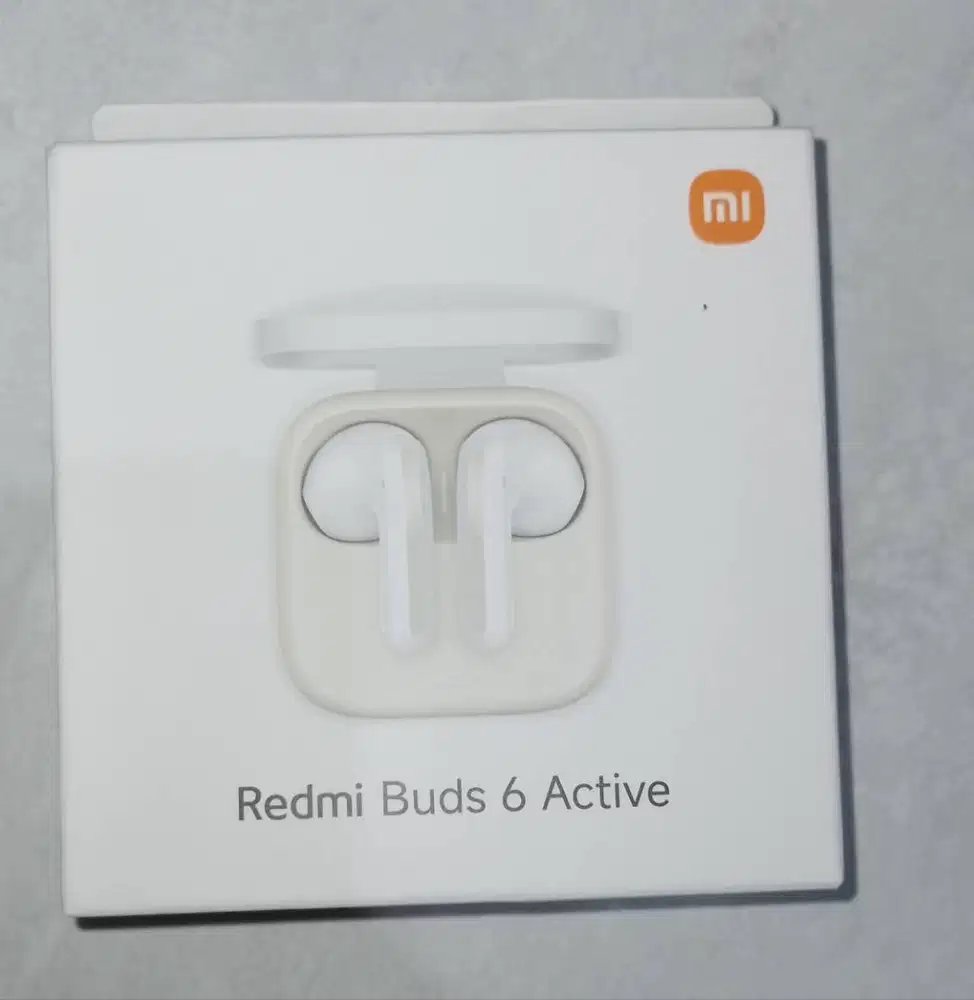 Redmi Buds 6 Active warna putih masih baru segel