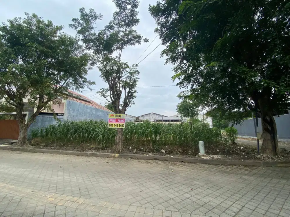 Dijual Tanah Lokasi Strategis Bebas Banjir Di Taman Majapahit Selatan Semarang