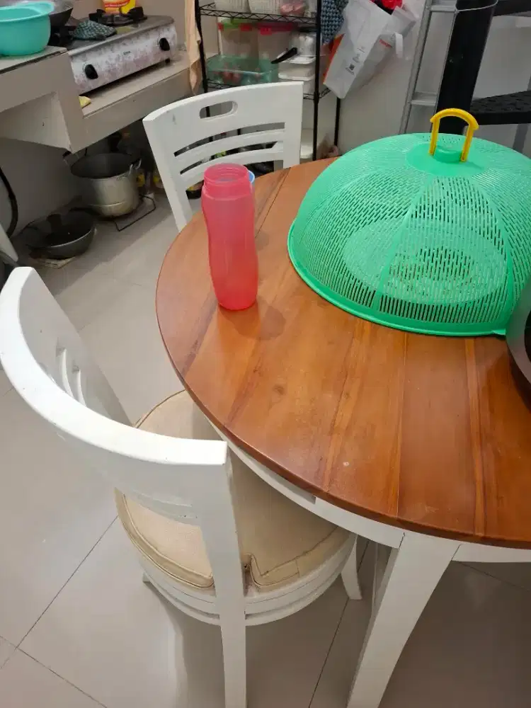 Meja makan kayu jepara