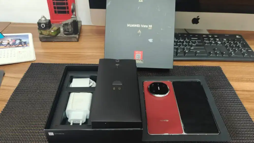 Huawei Mate x6 Fold Red Fullset Indonesia