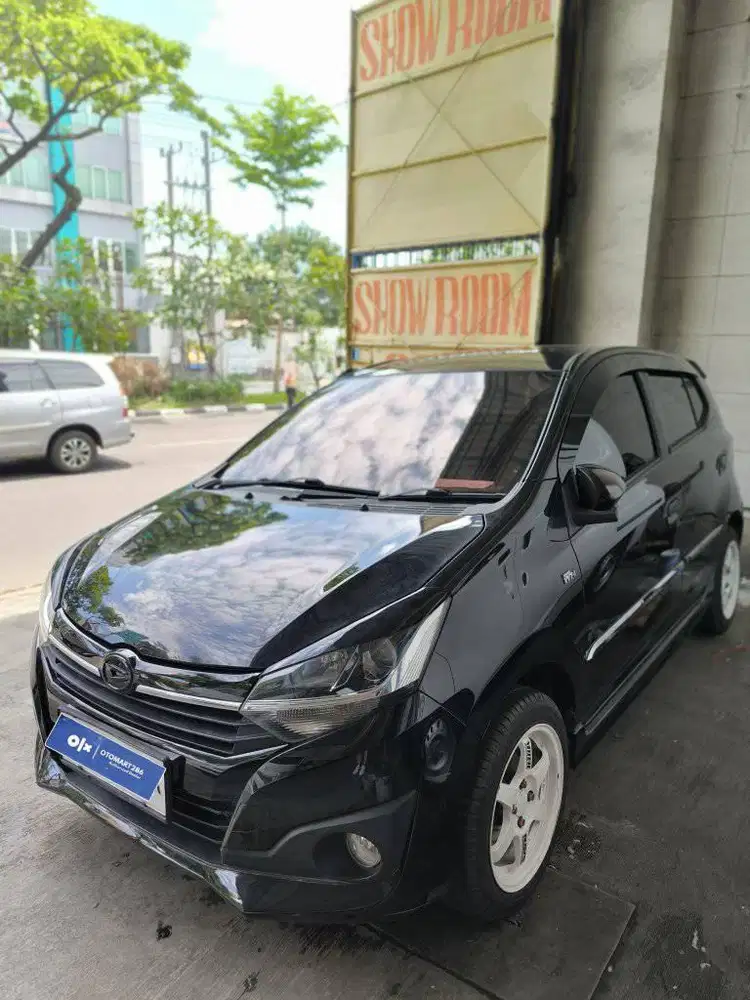 DAIHATSU 2018 AYLA X 1.0 M/T HITAM MULUS MURAH OTOMART 286 KENJERAN