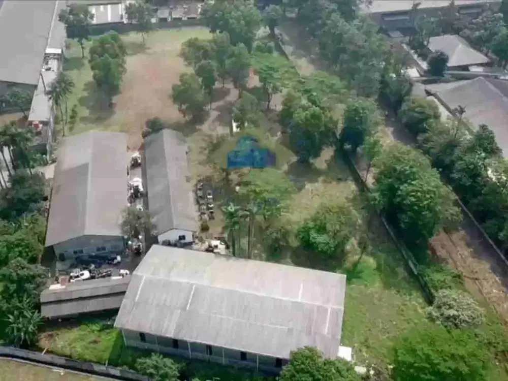 Dijual Workshop Jl Raya Pantura, Bunder,Cikupa - Tangerang.