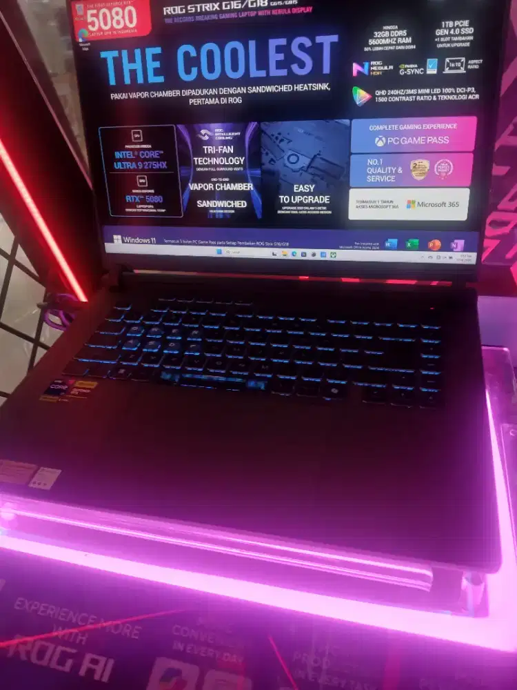 Promo cicilan laptop asus rog strix g16 bunga 0% free2x cicila