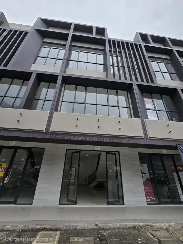 Ruko baru siap pakai , dekat QBig Bsd