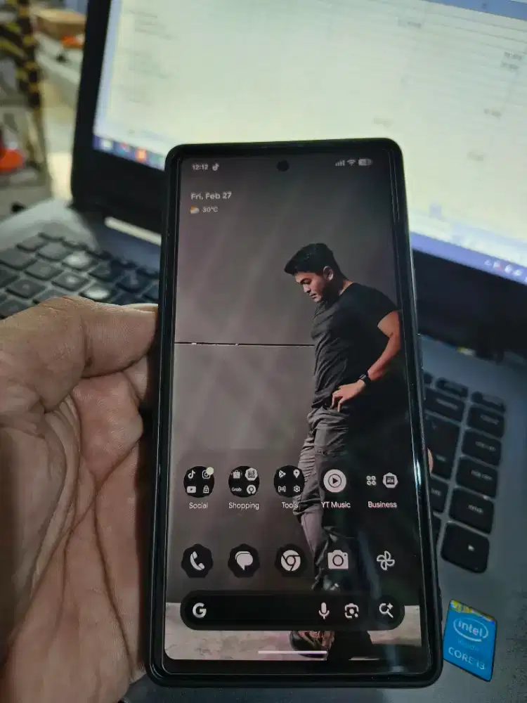 Google Pixel 7a white Ram 8GB / 128GB fullset mulussss