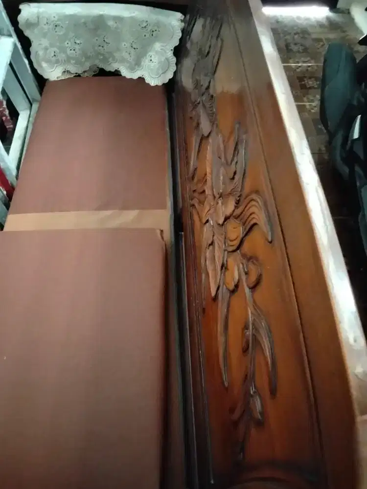 Kursi tamu  jati anggrek Asli