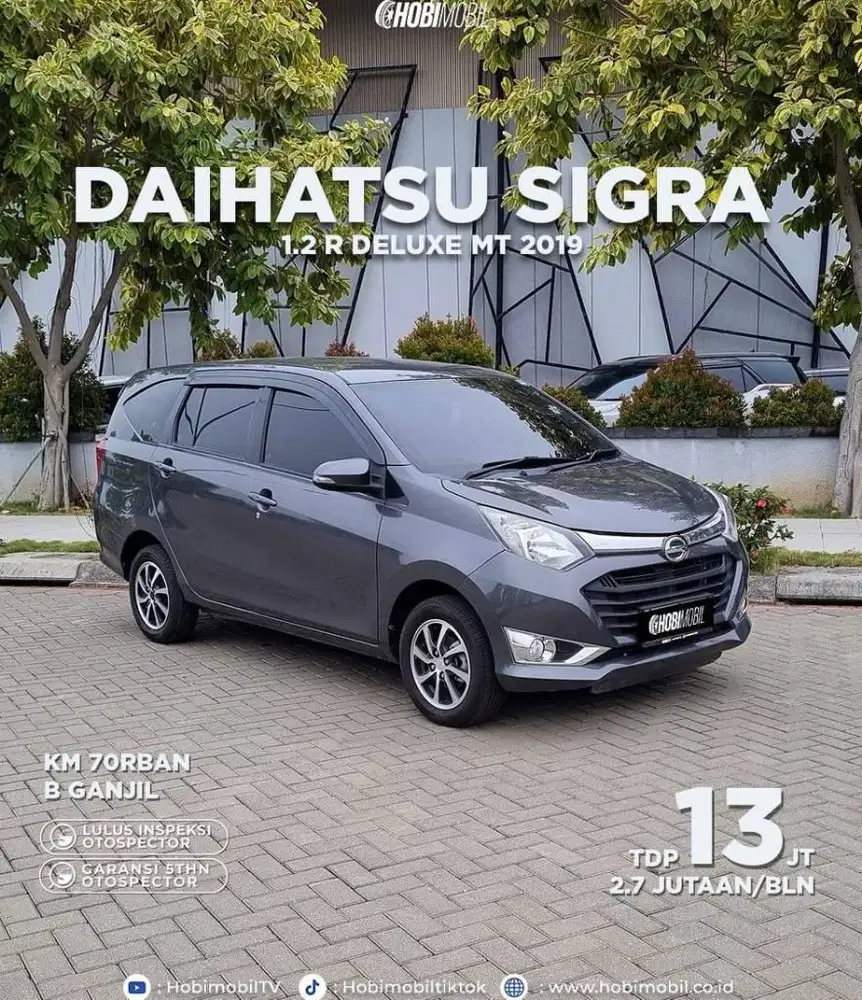 Sigra R Deluxe 1.2 MT 2019