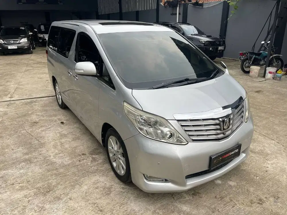 [DP 5 jt] Toyota Alphard G 2010 ATPM Full Ors KM LOW Jaminan Istimewa