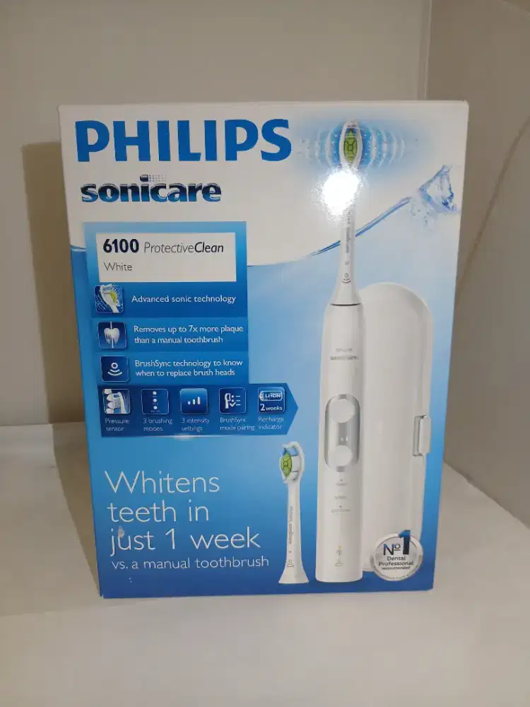 Sikat gigi elektrik premium dengan teknologi sonic canggih