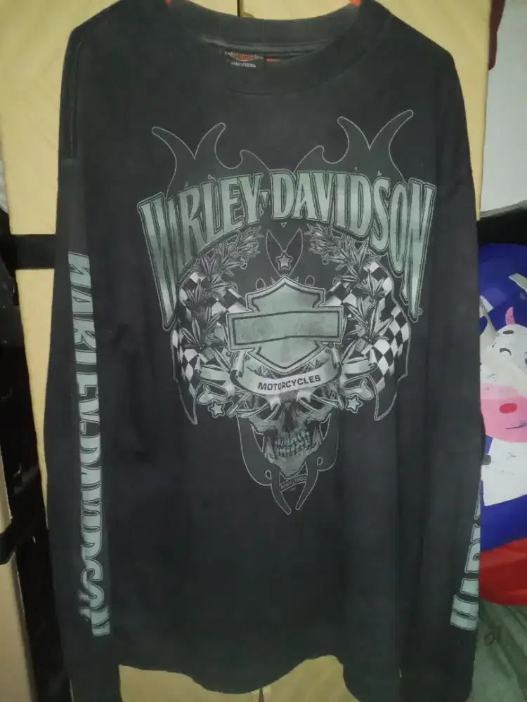 Long sleeve vintage harley davidson