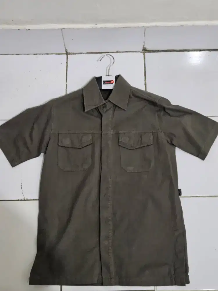 Kemeja Tactical Mandala Hijau Army
