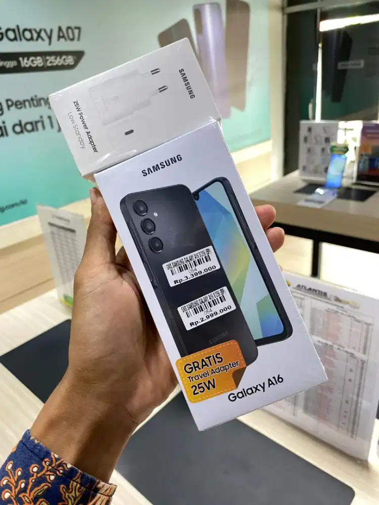 Samsung Galaxy A16 256 Garansi Resmi Atlantis Dahsyat