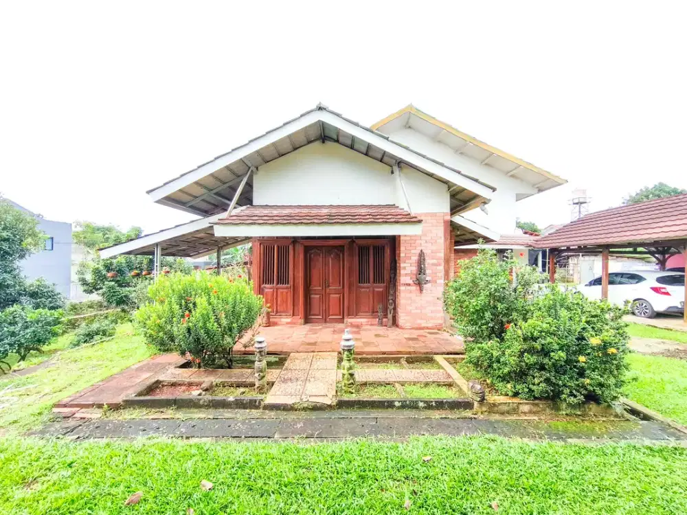 Rumah Tanah Luas 5 Kamar Tidur 5 Mnt ke Living Plaza Pamulang J-42963