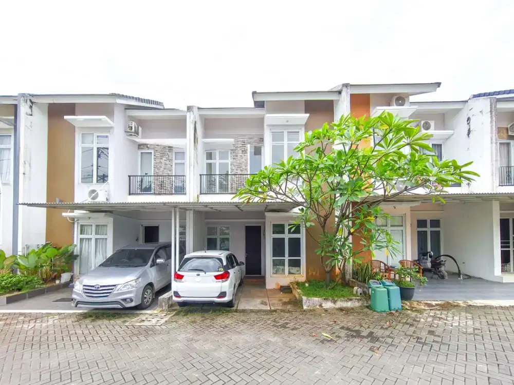 Rumah SHM 2 Lt Siap KPR 15 Mnt ke Scientia Square Park J-41131